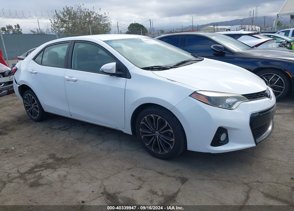 2016 TOYOTA COROLLA S PLUS VIN: 5YFBURHE1GP469227
