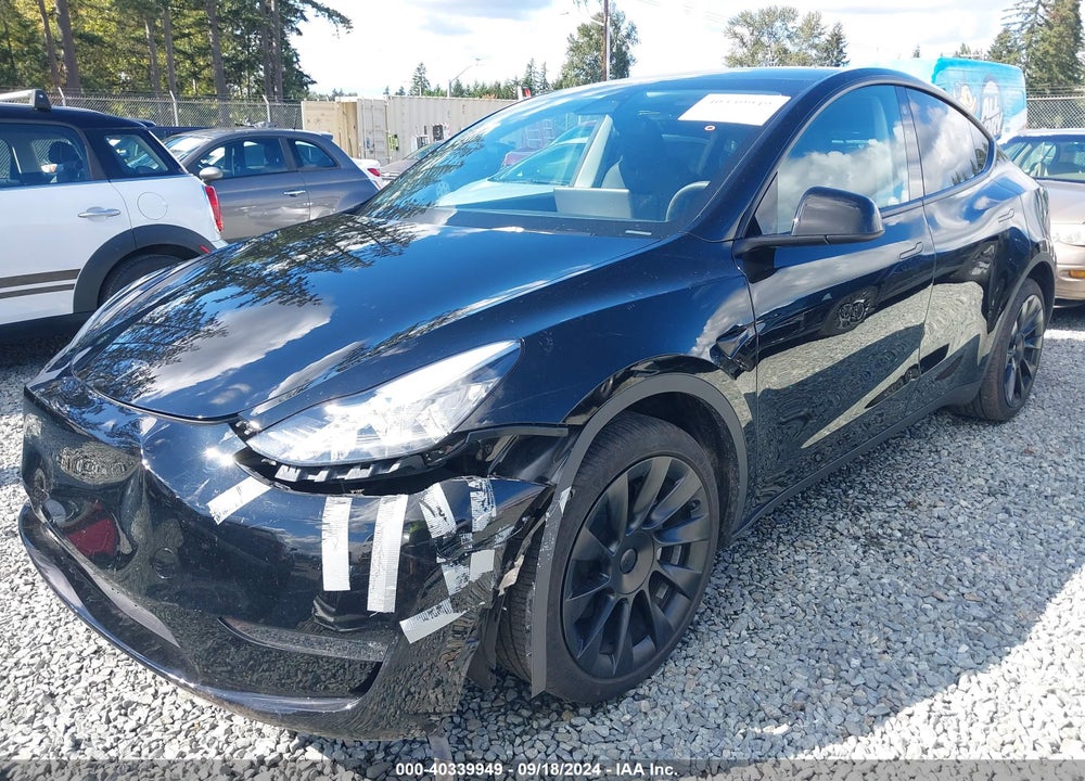2023 TESLA MODEL Y AWD/LONG RANGE DUAL MOTOR ALL-WHEEL DRIVE VIN: 7SAYGDEE0PA107541