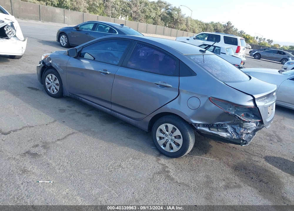 2016 HYUNDAI ACCENT SE VIN: KMHCT4AE1GU951375
