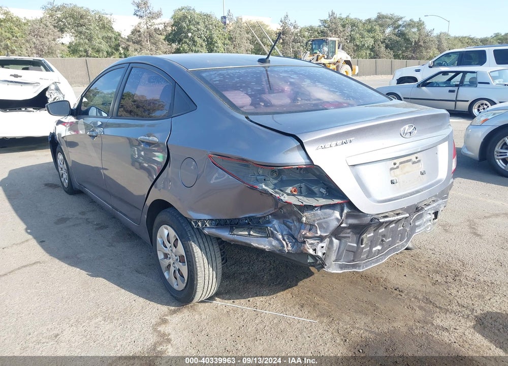 2016 HYUNDAI ACCENT SE VIN: KMHCT4AE1GU951375