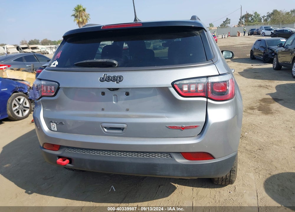 2018 JEEP COMPASS TRAILHAWK 4X4 VIN: 3C4NJDDB6JT403832