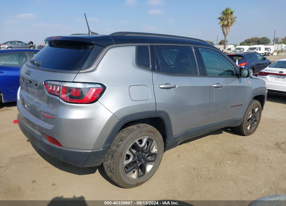 2018 JEEP COMPASS TRAILHAWK 4X4 VIN: 3C4NJDDB6JT403832