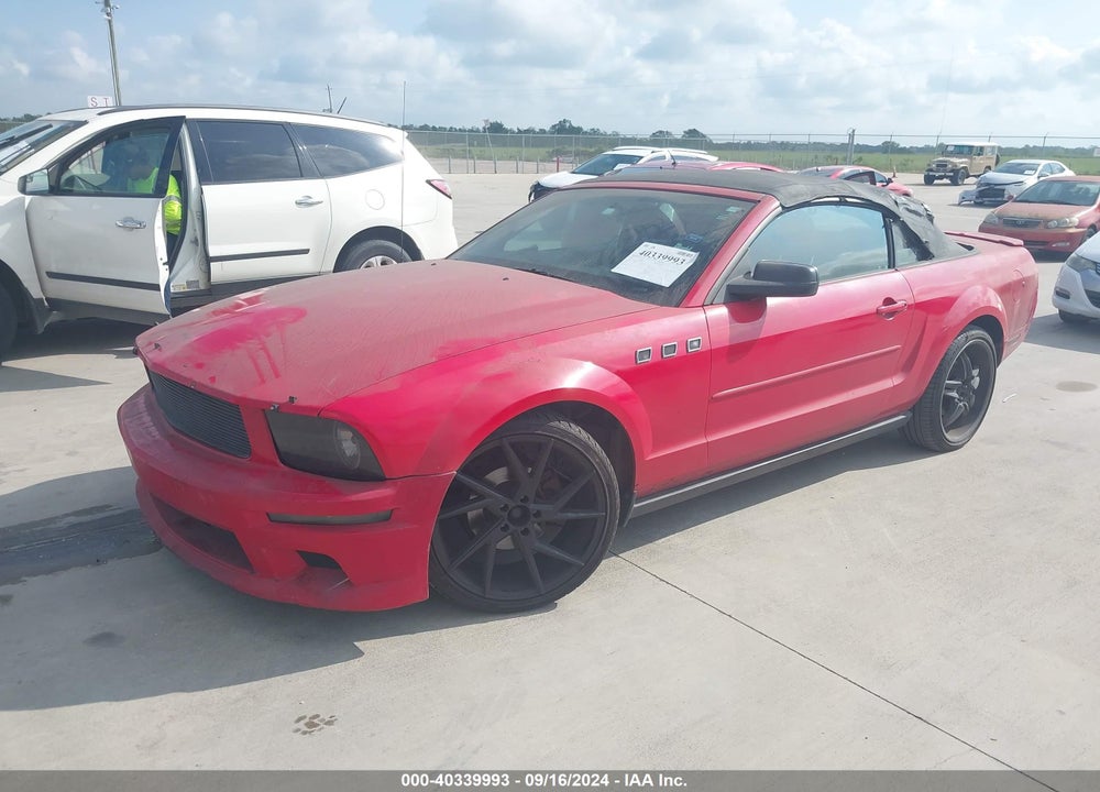 2007 FORD MUSTANG V6 DELUXE/V6 PREMIUM VIN: 1ZVFT84NX75196321