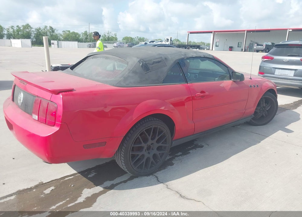 2007 FORD MUSTANG V6 DELUXE/V6 PREMIUM VIN: 1ZVFT84NX75196321