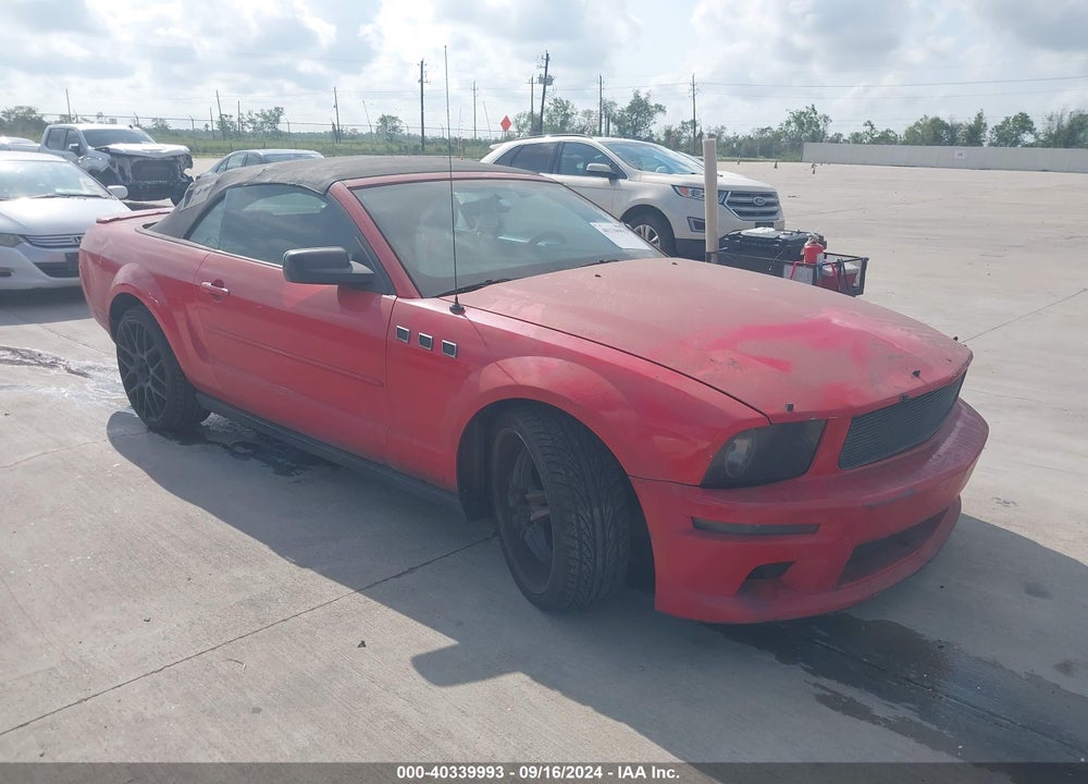 2007 FORD MUSTANG V6 DELUXE/V6 PREMIUM VIN: 1ZVFT84NX75196321