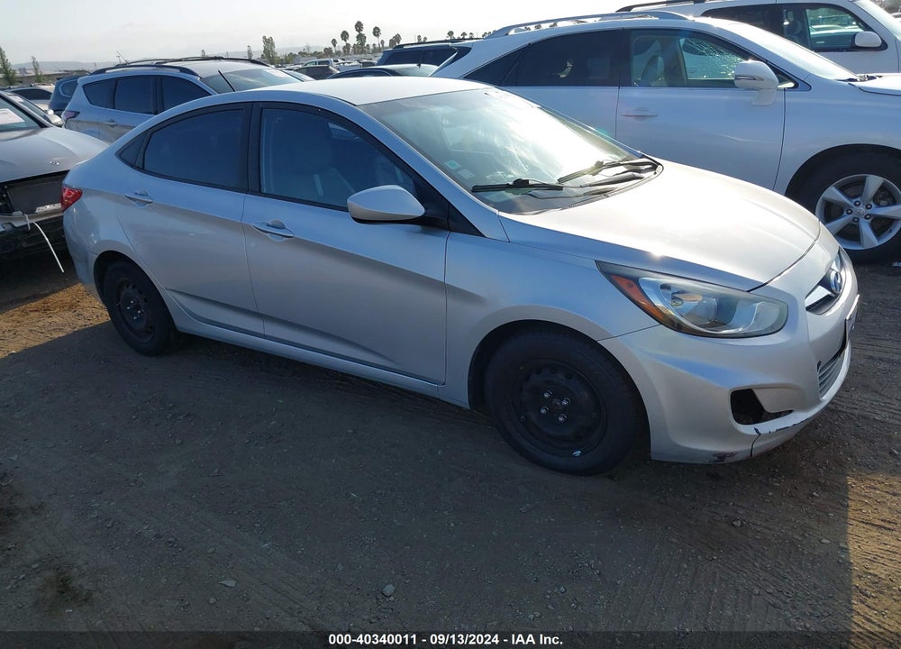 2012 HYUNDAI ACCENT GLS VIN: KMHCT4AE7CU223067