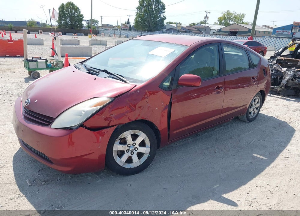 2005 TOYOTA PRIUS VIN: JTDKB22U753056828