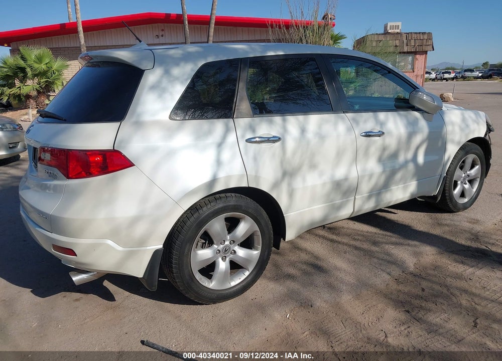 2008 ACURA RDX VIN: 5J8TB18278A016609