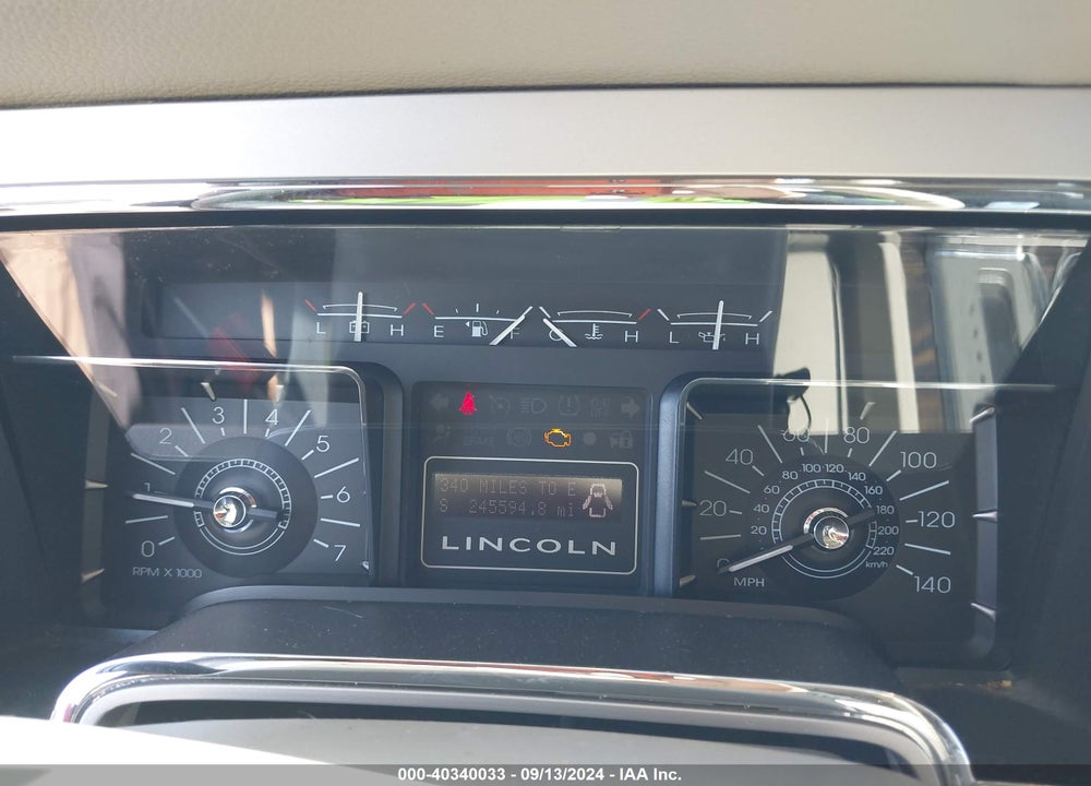 2008 LINCOLN NAVIGATOR VIN: 5LMFU27578LJ13524