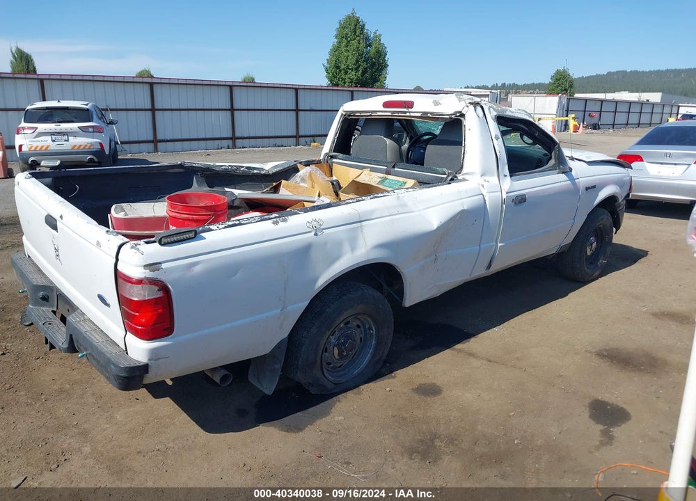 2004 FORD RANGER UNIQUE FLEET VIN: 1FTYR10EX4PB19262
