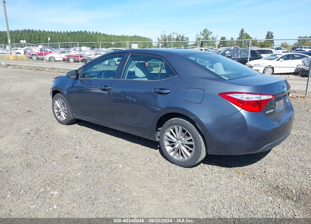 2015 TOYOTA COROLLA LE PLUS VIN: 2T1BURHE5FC318874