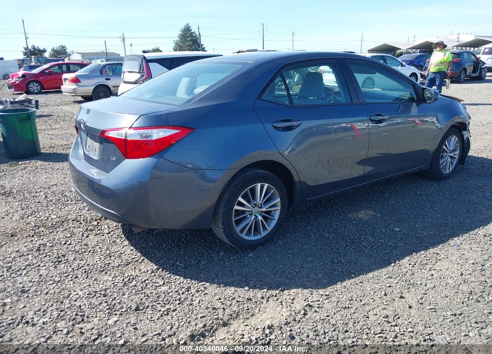 2015 TOYOTA COROLLA LE PLUS VIN: 2T1BURHE5FC318874