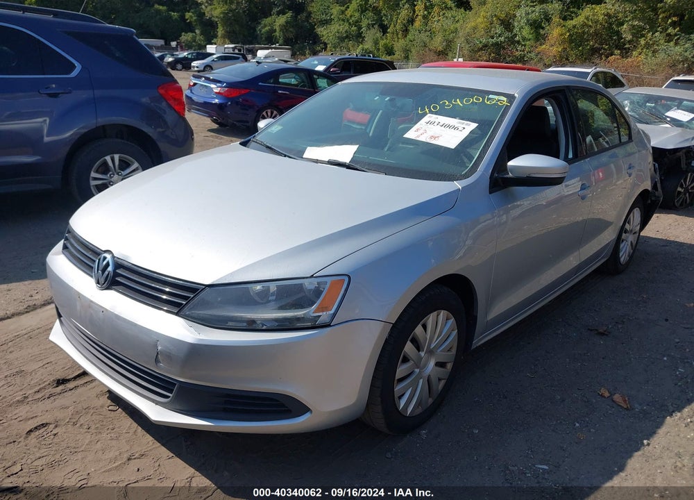 2014 VOLKSWAGEN JETTA 1.8T SE VIN: 3VWD17AJ4EM293496