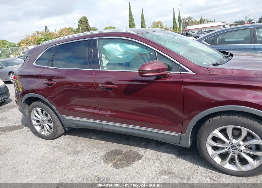 2019 LINCOLN MKC SELECT VIN: 5LMCJ2C96KUL17334