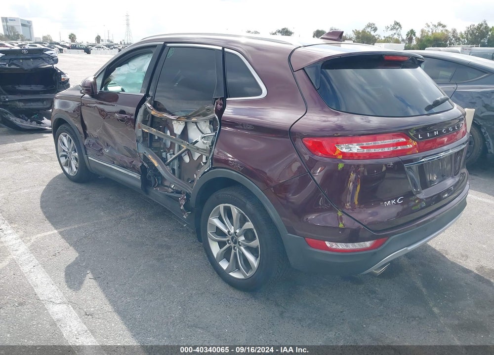 2019 LINCOLN MKC SELECT VIN: 5LMCJ2C96KUL17334