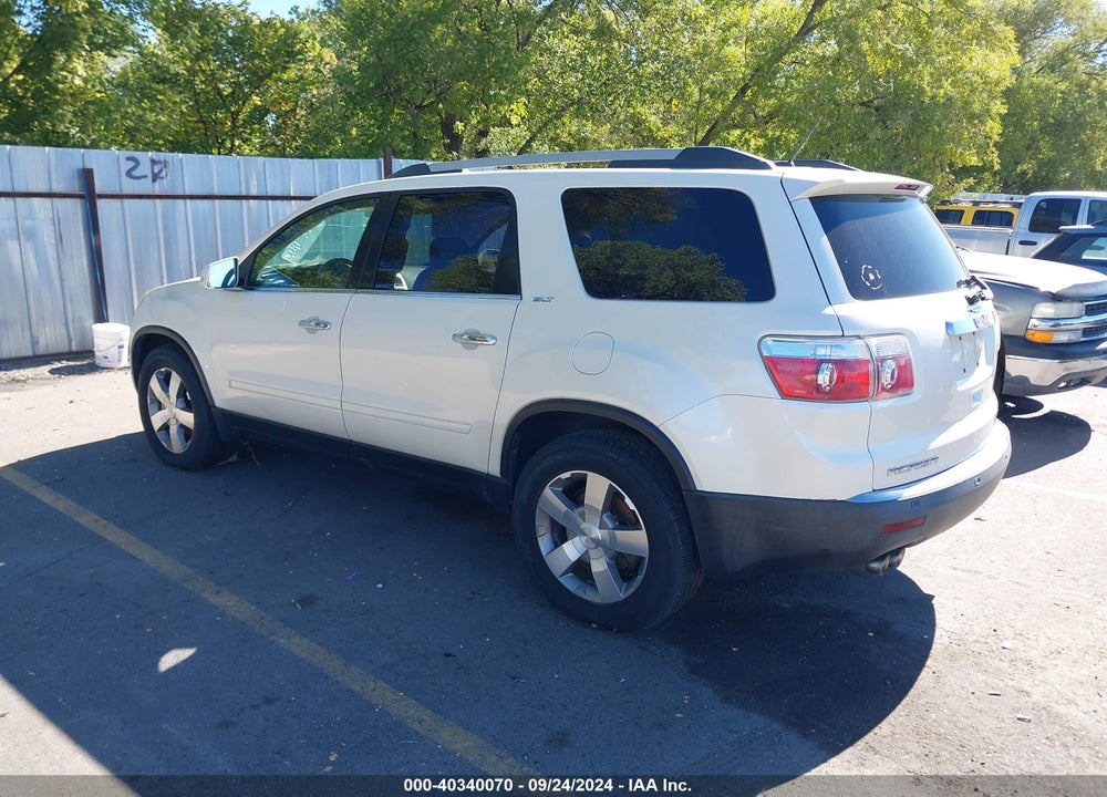 2010 GMC ACADIA SLT-1 VIN: 1GKLVMED9AJ130781