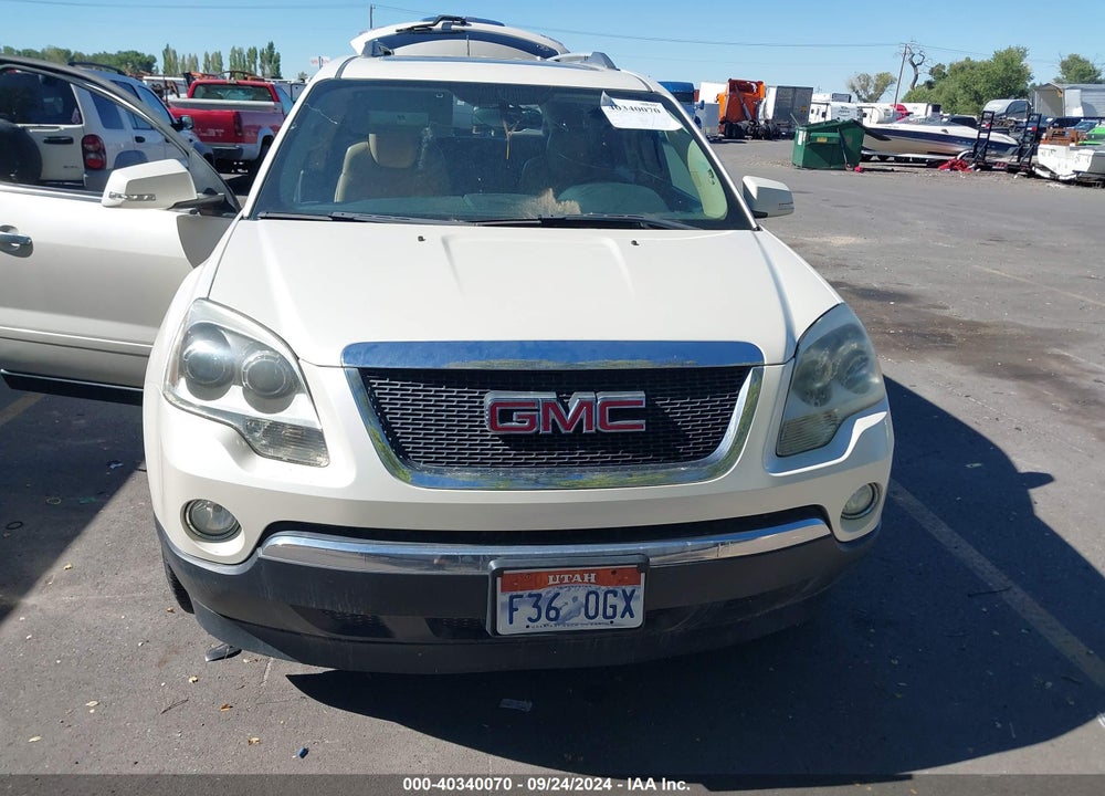2010 GMC ACADIA SLT-1 VIN: 1GKLVMED9AJ130781