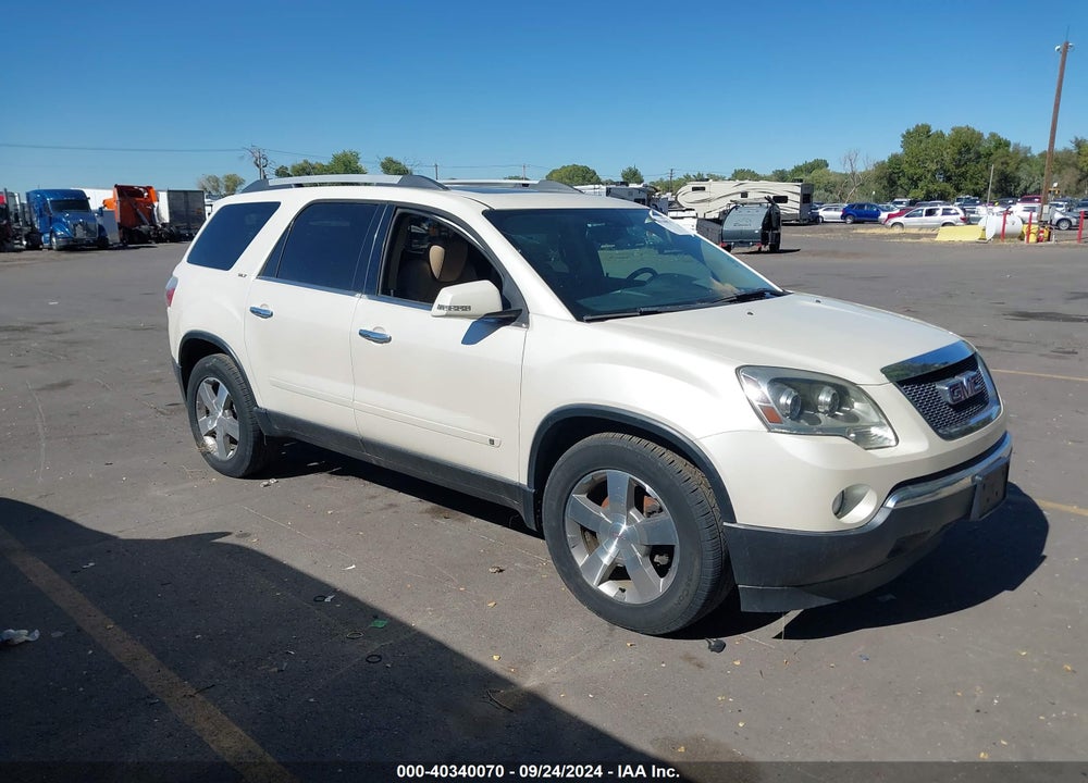 2010 GMC ACADIA SLT-1 VIN: 1GKLVMED9AJ130781