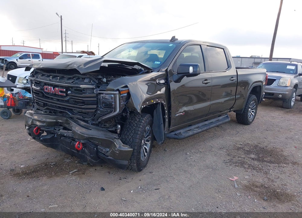 2023 GMC SIERRA 1500 4WD STANDARD BOX AT4 VIN: 1GTUUEE89PZ328055