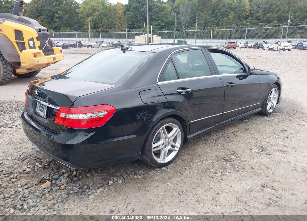 2011 MERCEDES-BENZ E 550 VIN: WDDHF7CB1BA397180