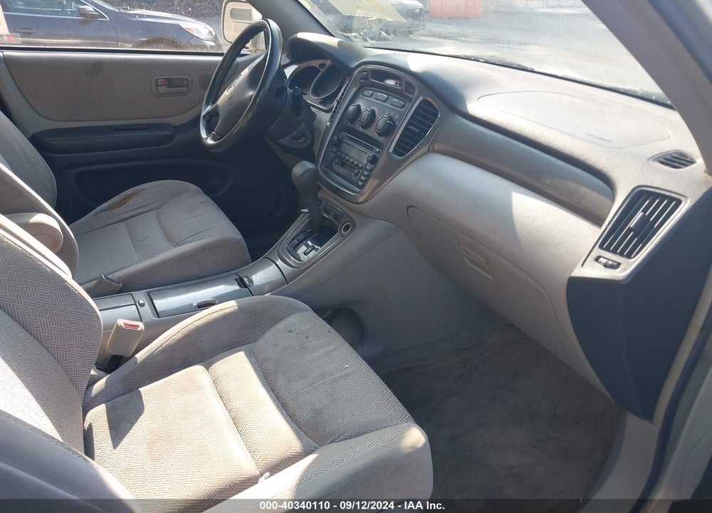 2003 TOYOTA HIGHLANDER V6 VIN: JTEHF21AX30156714