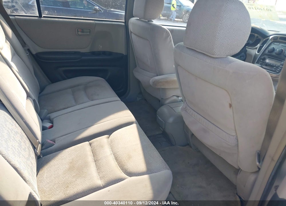 2003 TOYOTA HIGHLANDER V6 VIN: JTEHF21AX30156714