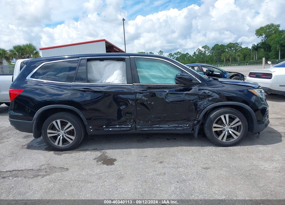 2018 HONDA PILOT EX-L VIN: 5FNYF5H55JB010637