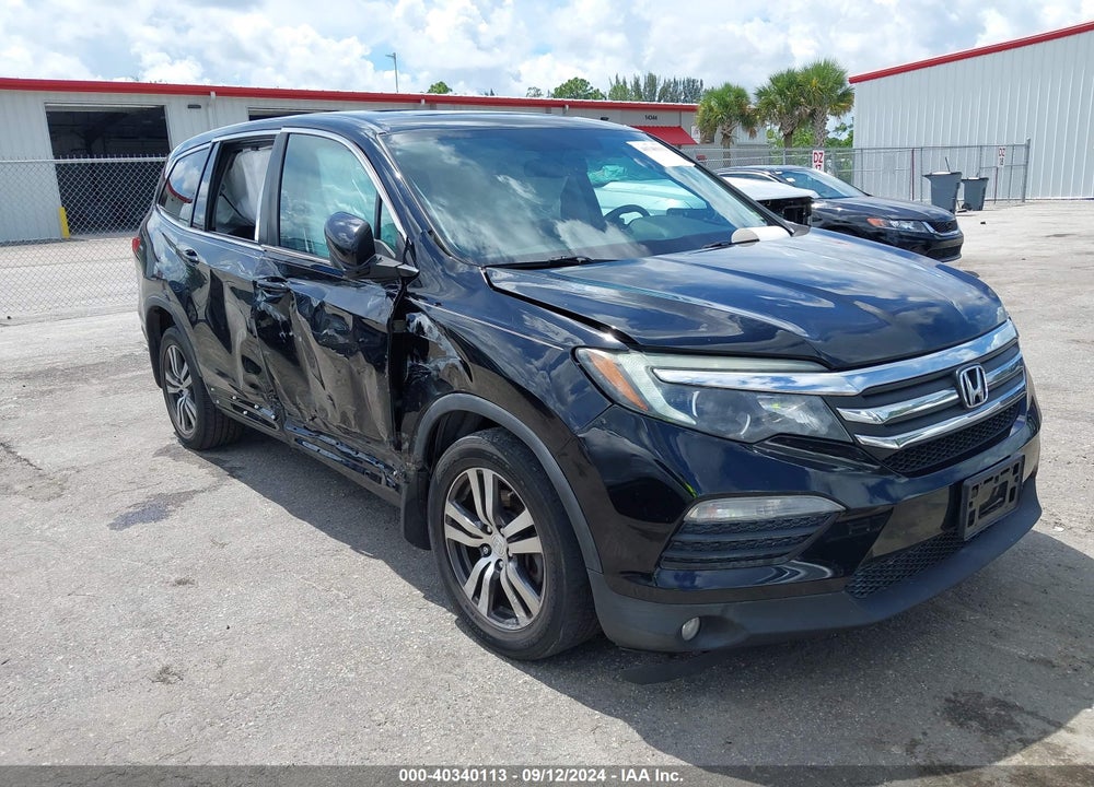 2018 HONDA PILOT EX-L VIN: 5FNYF5H55JB010637