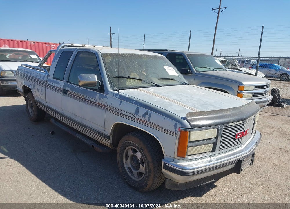 1991 GMC SIERRA C1500 VIN: 2GTEC19K3M1526978