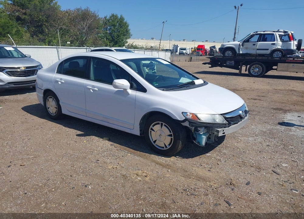 2009 HONDA CIVIC HYBRID VIN: JHMFA36269S012509
