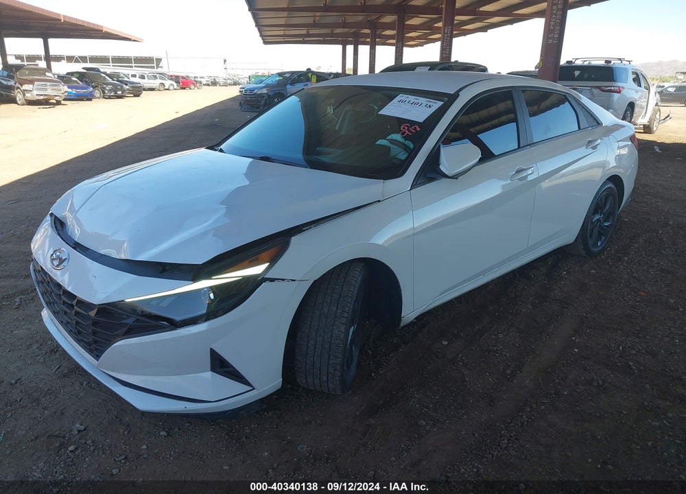 2022 HYUNDAI ELANTRA SEL VIN: 5NPLM4AG2NH070761