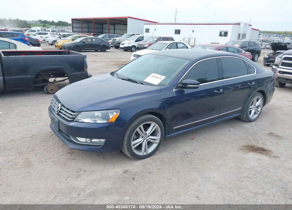 2014 VOLKSWAGEN PASSAT 1.8T SEL PREMIUM VIN: 1VWCT7A39EC060755