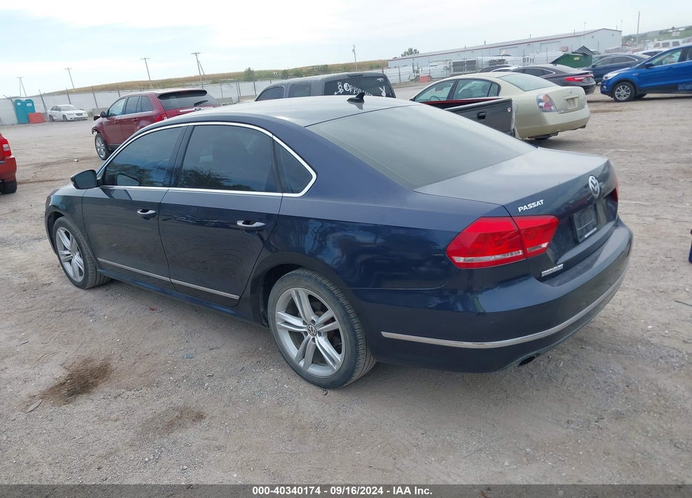 2014 VOLKSWAGEN PASSAT 1.8T SEL PREMIUM VIN: 1VWCT7A39EC060755