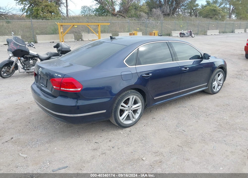 2014 VOLKSWAGEN PASSAT 1.8T SEL PREMIUM VIN: 1VWCT7A39EC060755