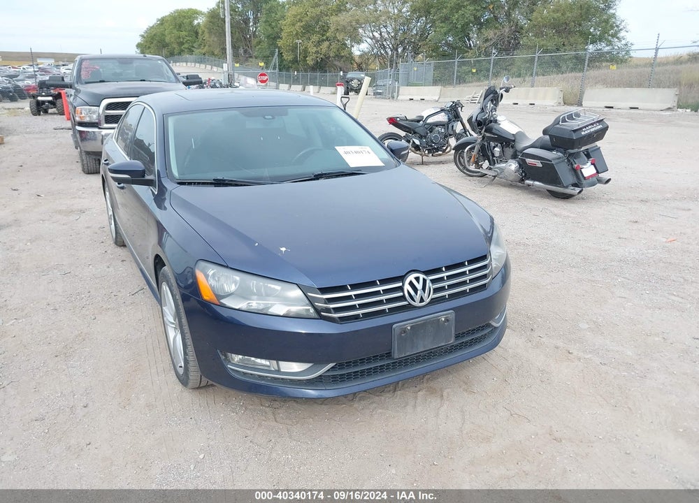 2014 VOLKSWAGEN PASSAT 1.8T SEL PREMIUM VIN: 1VWCT7A39EC060755