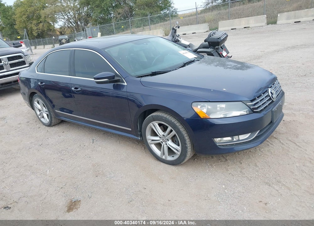 2014 VOLKSWAGEN PASSAT 1.8T SEL PREMIUM VIN: 1VWCT7A39EC060755