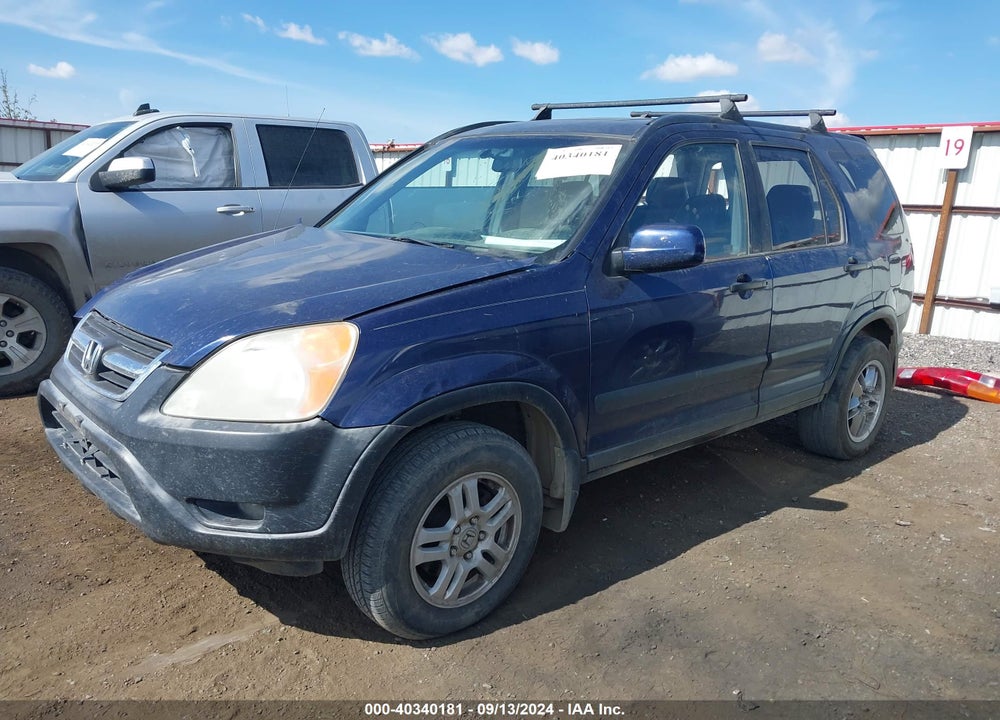 2002 HONDA CR-V EX VIN: JHLRD78852C053649