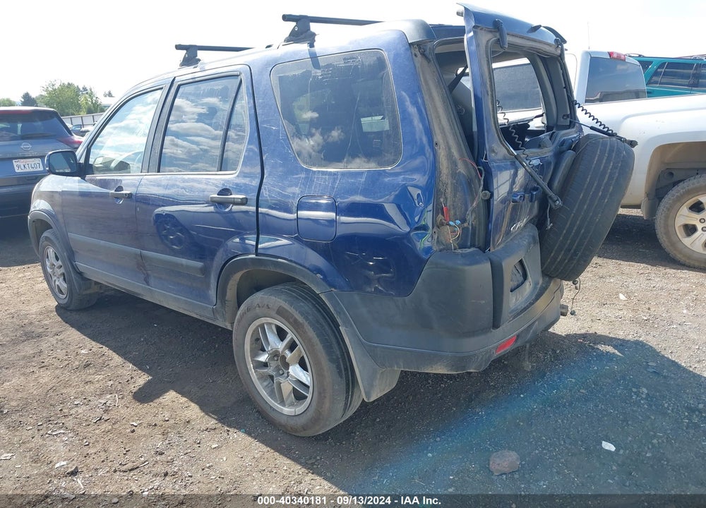2002 HONDA CR-V EX VIN: JHLRD78852C053649
