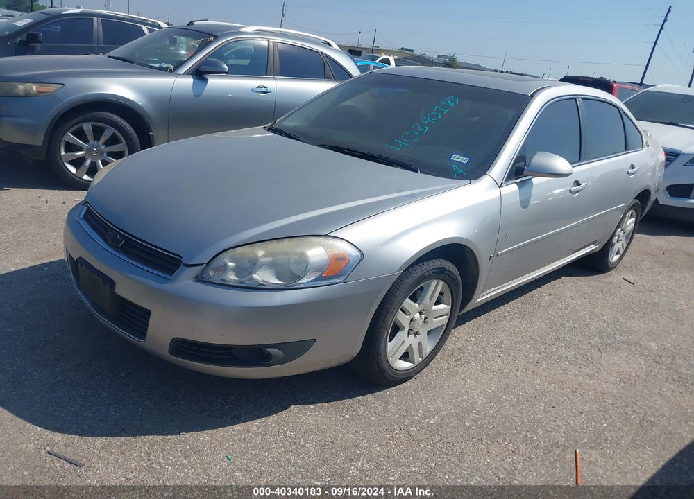 2007 CHEVROLET IMPALA LT VIN: 2G1WC58R379325378