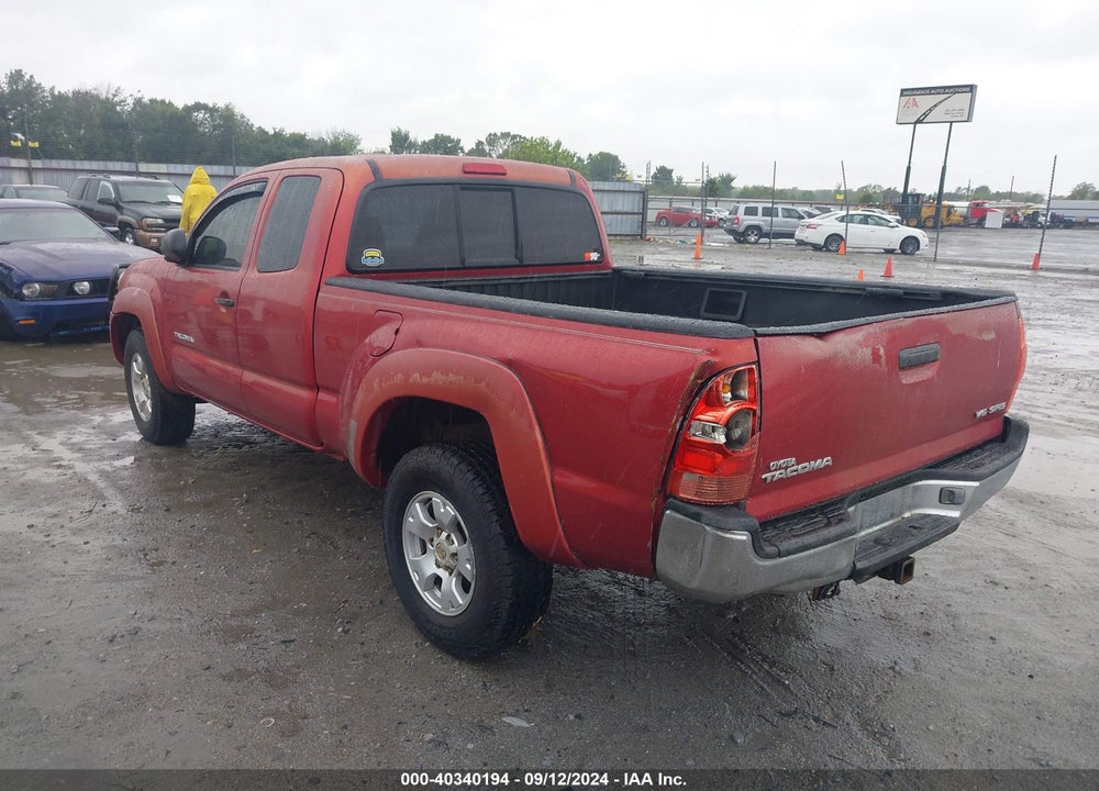 2005 TOYOTA TACOMA VIN: 5TEUU42N95Z046052