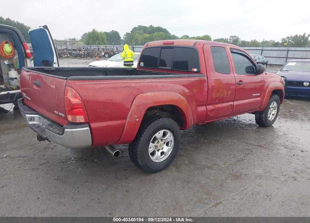2005 TOYOTA TACOMA VIN: 5TEUU42N95Z046052