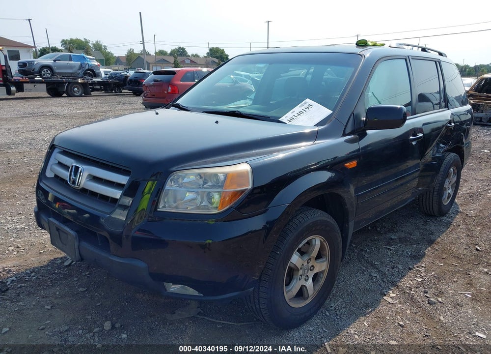 2007 HONDA PILOT EX VIN: 2HKYF18407H532361