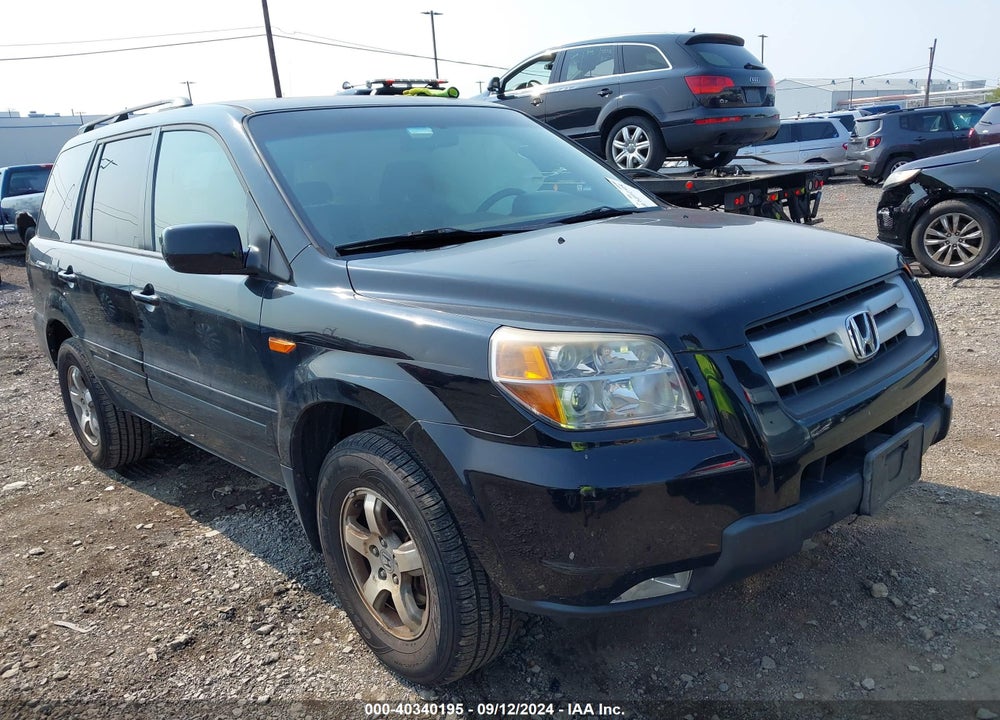 2007 HONDA PILOT EX VIN: 2HKYF18407H532361