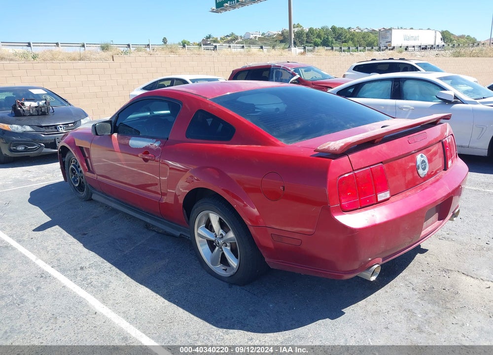 2008 FORD MUSTANG GT DELUXE/GT PREMIUM VIN: 1ZVHT82H785136908