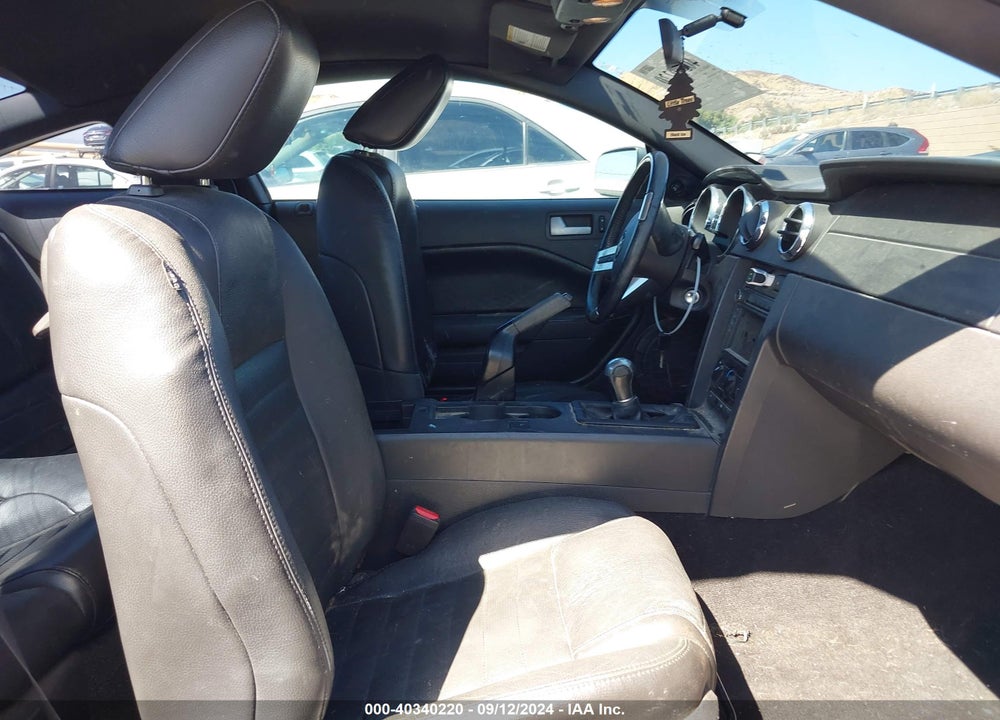 2008 FORD MUSTANG GT DELUXE/GT PREMIUM VIN: 1ZVHT82H785136908