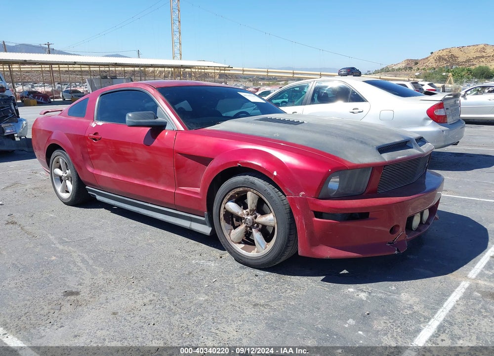 2008 FORD MUSTANG GT DELUXE/GT PREMIUM VIN: 1ZVHT82H785136908