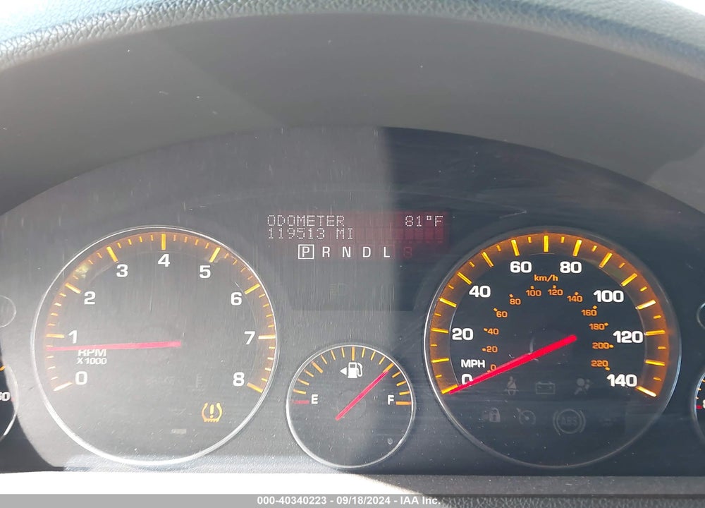 2008 SATURN OUTLOOK XR VIN: 5GZER23798J122294