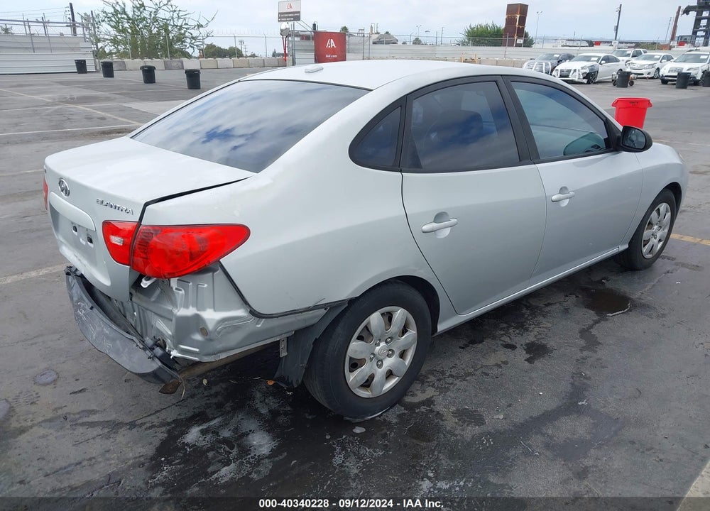 2008 HYUNDAI ELANTRA GLS/SE VIN: KMHDU46D28U287851