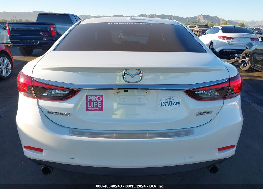 2017 MAZDA 6 GRAND TOURING VIN: JM1GL1W53H1104731