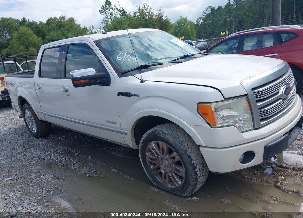 2012 FORD F-150 PLATINUM VIN: 1FTFW1ET6CFA04122
